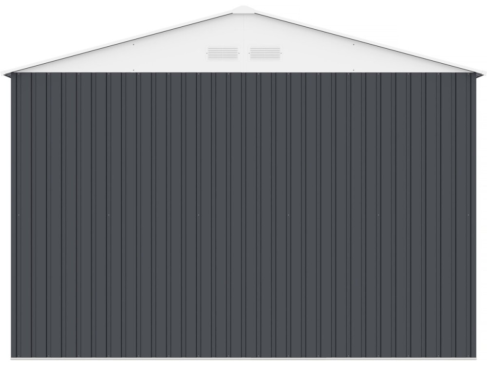 Houston metal garage 18.56m² - Anthracite