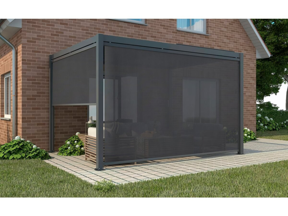 Pergola Awning - 277 x 204 cm - Anthracite Grey
