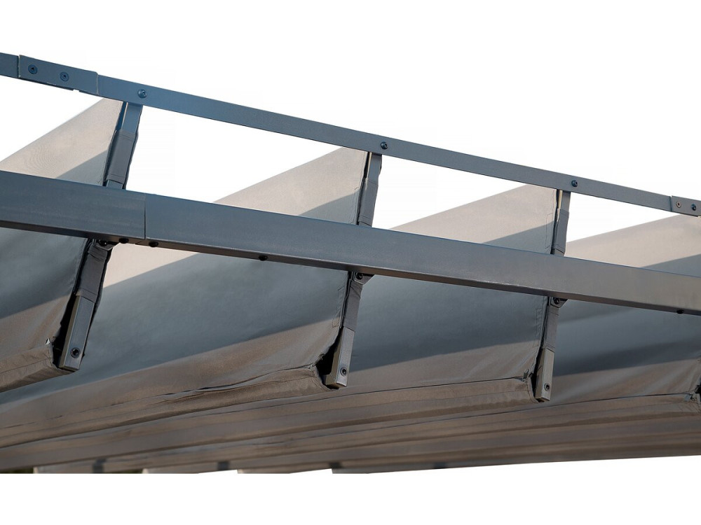 Bioclimatic pergola in fabric "Lodge" 3 x 4 m - Anthracite