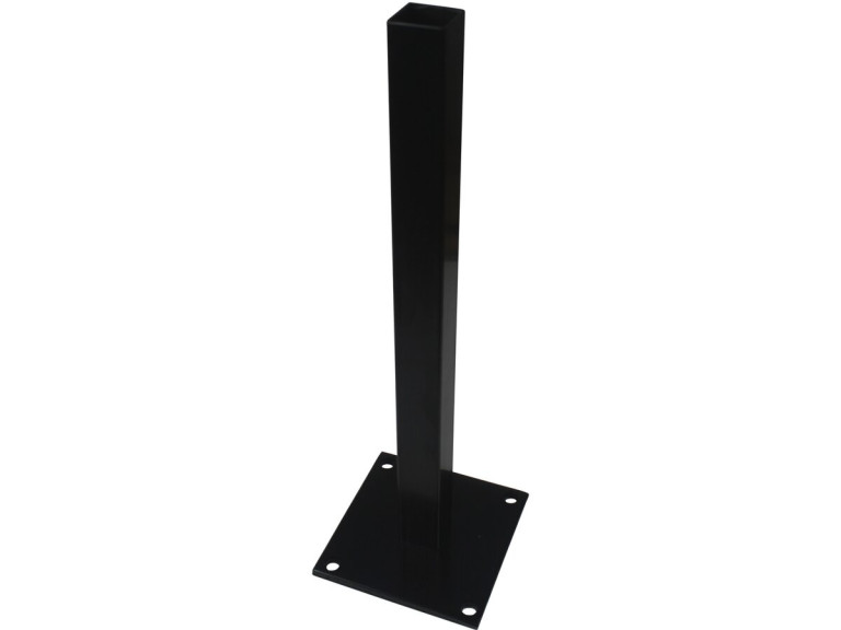 Iron base for composite post
