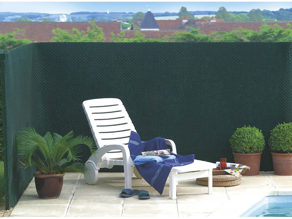 Synthetic privacy screen - Tandem - 1.00 x 25 m - Green