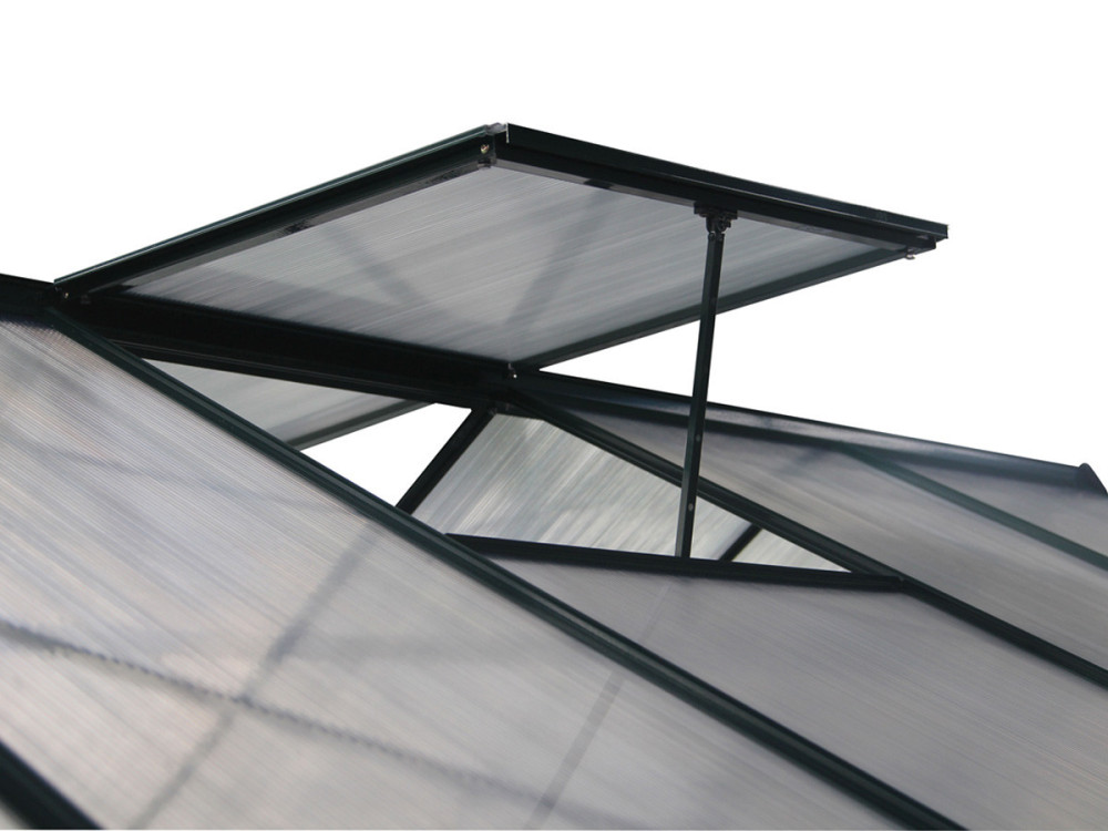Polycarbonate Greenhouse "Dahlia" Pine green - 6.15 m²