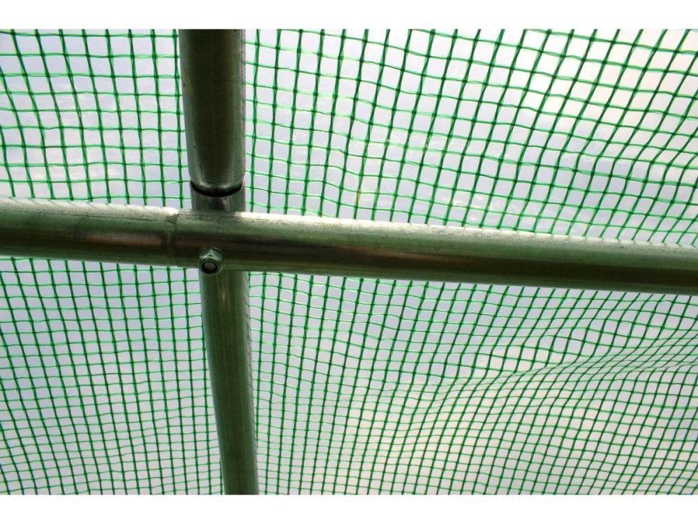 Greenhouse Poly Tunnel "Althea" - 9m² (96.9 sq. ft.) - 4.5 m x 2 m x 2 m (14.8 ft. x 6.6 ft. x 6.6 ft.)