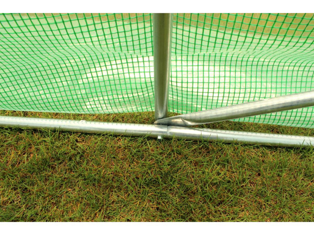 Greenhouse Poly Tunnel "Althea" - 9m² (96.9 sq. ft.) - 4.5 m x 2 m x 2 m (14.8 ft. x 6.6 ft. x 6.6 ft.)