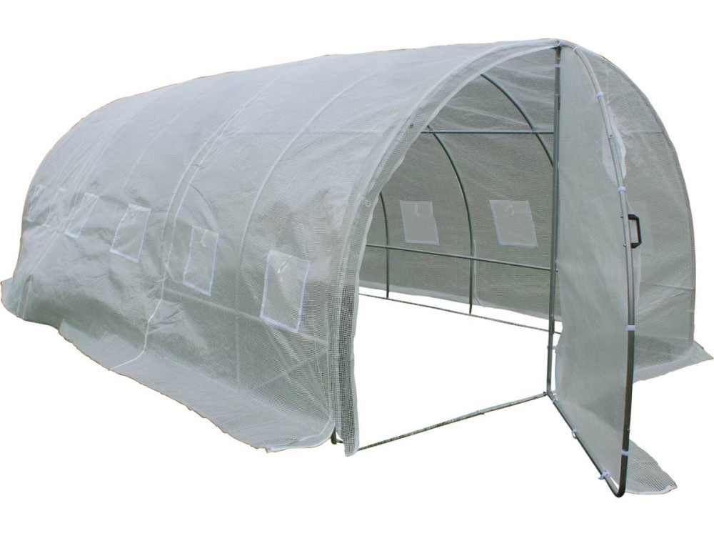 Greenhouse Tunnel with Swinging Door "Mimosa" - 18m² - 6 x 3 x 2 m