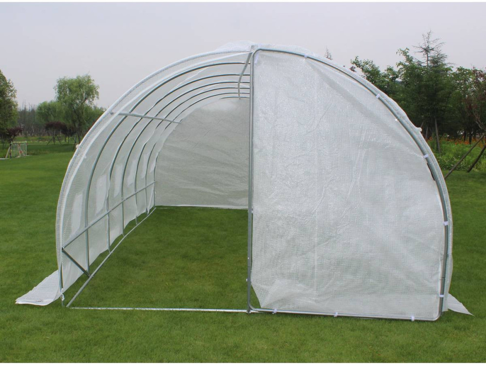 Greenhouse Tunnel with Swinging Door "Mimosa" - 18m² - 6 x 3 x 2 m