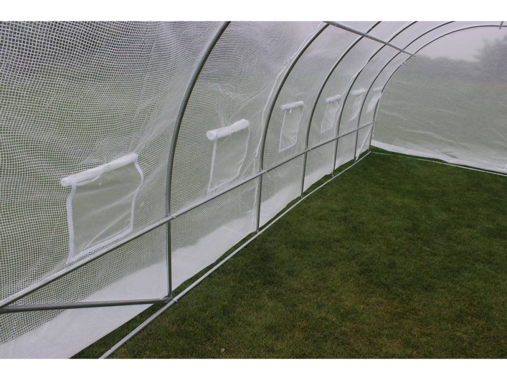Greenhouse Tunnel with Swinging Door "Mimosa" - 18m² - 6 x 3 x 2 m