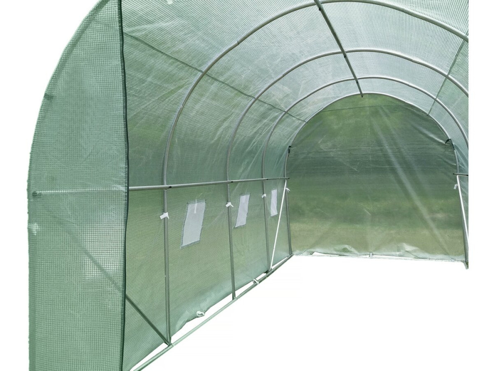 Greenhouse 4.5 x 2 m "Lys" - 9 m² - 130g - Green