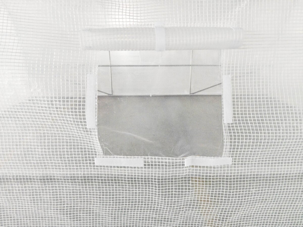 Cover for "Mimosa" garden tunnel greenhouse - 12 m² - 180g - White