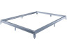 Galvanized steel base for "Basilic" garden greenhouse - 3.61 m² - Grey