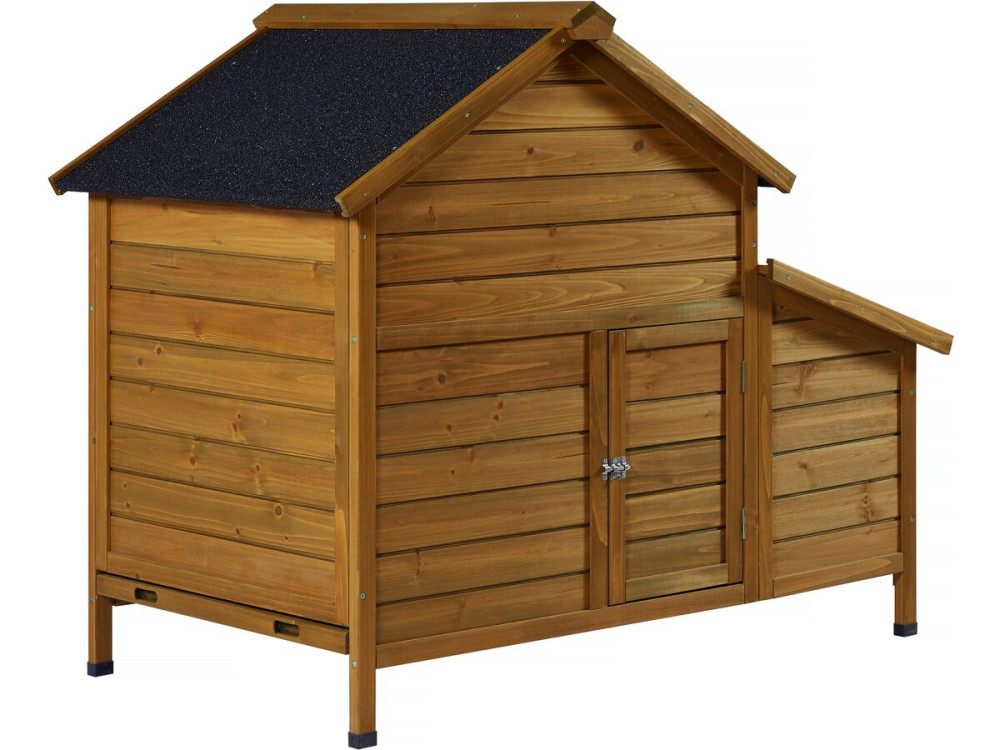 Cocotte" wooden coop - Brown