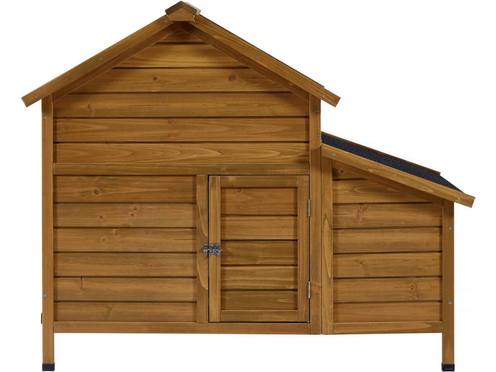 Cocotte" wooden coop - Brown