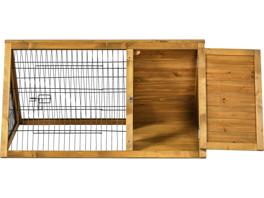 Biscotte" hutch - 100 x 62 x 52 cm - Brown