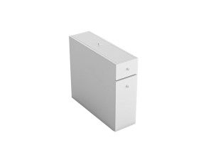 Calencia" wooden bathroom cabinet - 60 x 19 x 55 cm - White