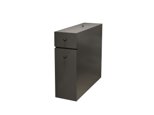 Calencia" wooden bathroom cabinet - 60 x 19 x 55 cm - Anthracite grey