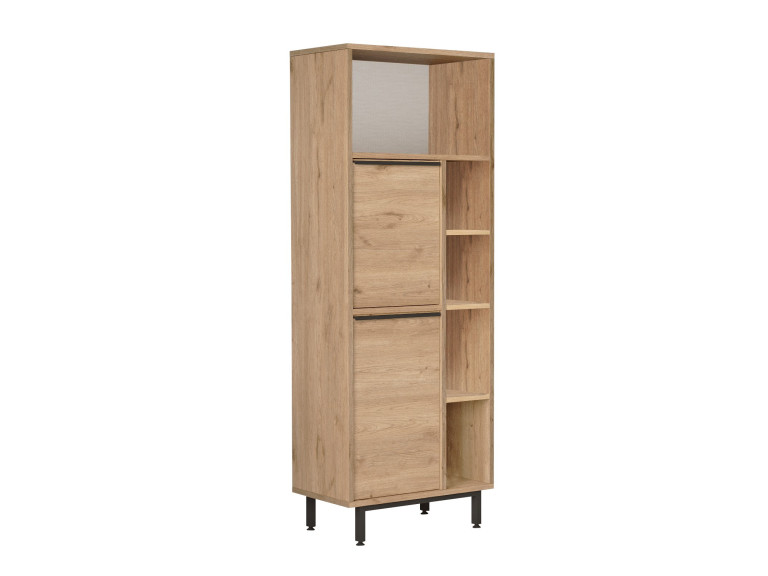 ON10C" wooden bathroom cabinet - 60 x 46 x 161 cm - Brown