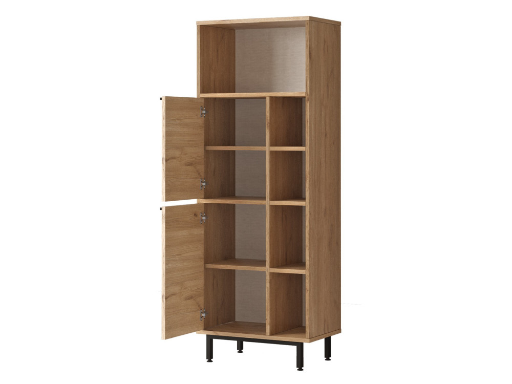 ON10C" wooden bathroom cabinet - 60 x 46 x 161 cm - Brown