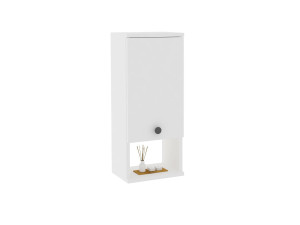 Mis" wooden bathroom cabinet - 30 x 21 x 71 cm - White