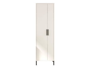 Jienna" multifunctional wooden cabinet - 50 x 36 x 165 cm - White