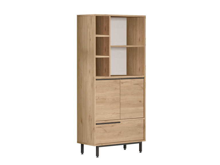 Calvin" wooden wardrobe - 74 x 35 x 161 cm - Brown