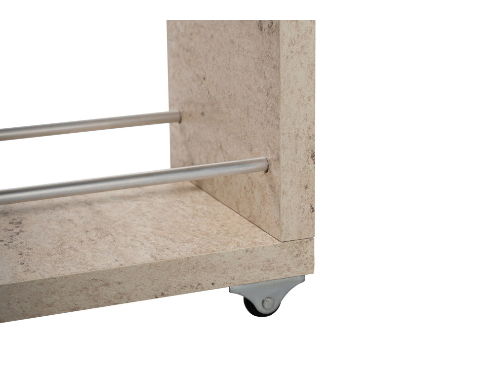 Calencia" wooden vanity unit - 20 x 60 x 55 cm - Beige