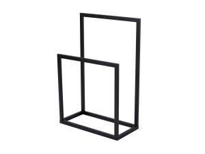 Gediz" metal towel rail - 25 x 60 x 90 cm - Black