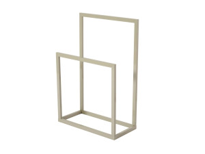 Gediz" metal towel rail - 25 x 60 x 90 cm - Taupe