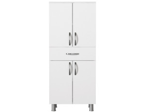 Arizona" wooden bathroom cabinet - 59 x 31 x 140 cm - White