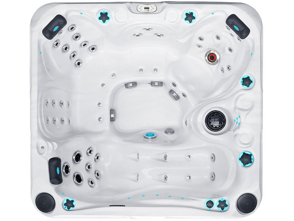 Spa " Pleasure " - 4 places + 1 reclining - 2.15 x 2.00 x 0.91 m