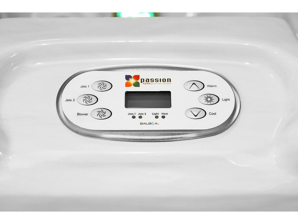 Spa " Pleasure " - 4 places + 1 reclining - 2.15 x 2.00 x 0.91 m