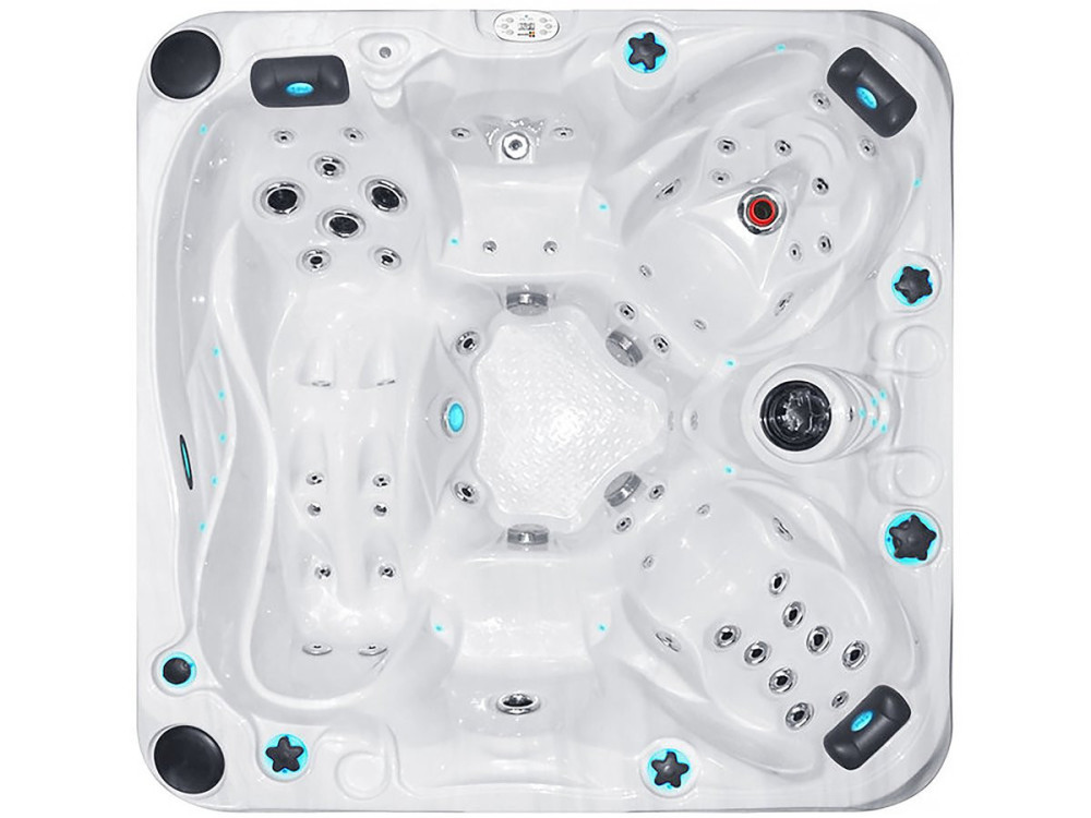 Spa " Solace " - 4 places + 1 lying - 2.13 x 2.13 x 0.91 m