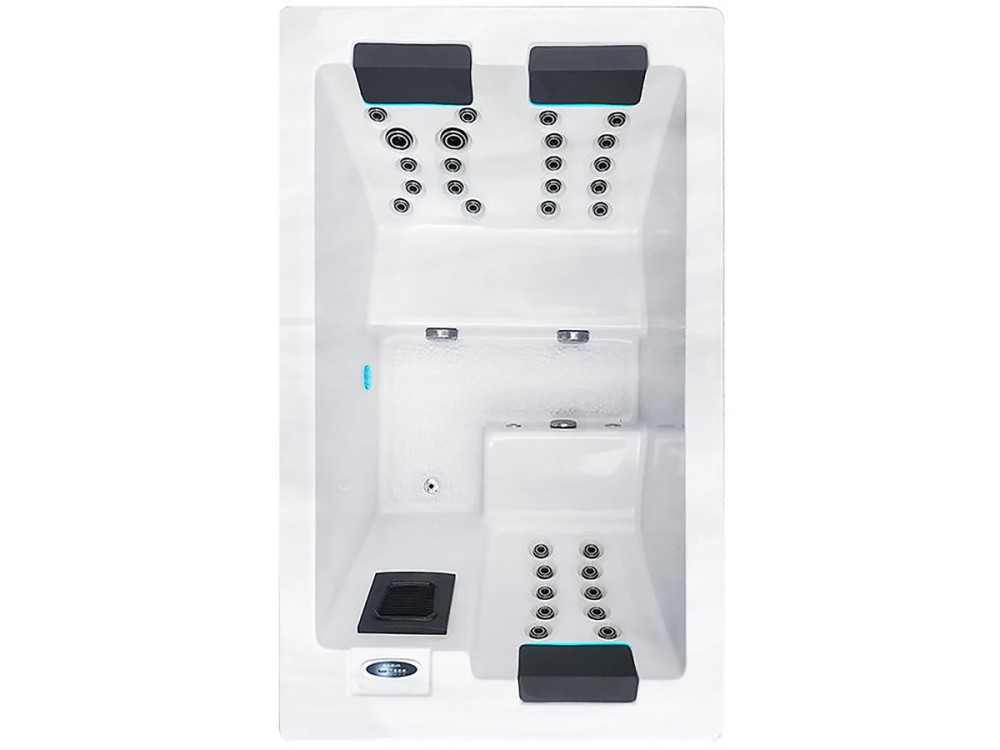 Spa "Serene 3" - 2 seated + 1 reclining - 2.10 x 1.30 x 0.81 m