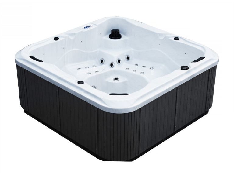 Spa led " Ornella " - 5 places - 2.15 x 2.15 x 0.88 m
