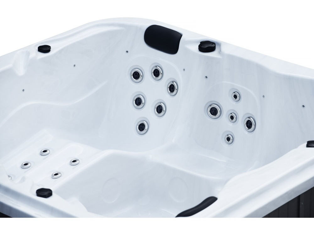 Spa led " Ornella " - 5 places - 2.15 x 2.15 x 0.88 m