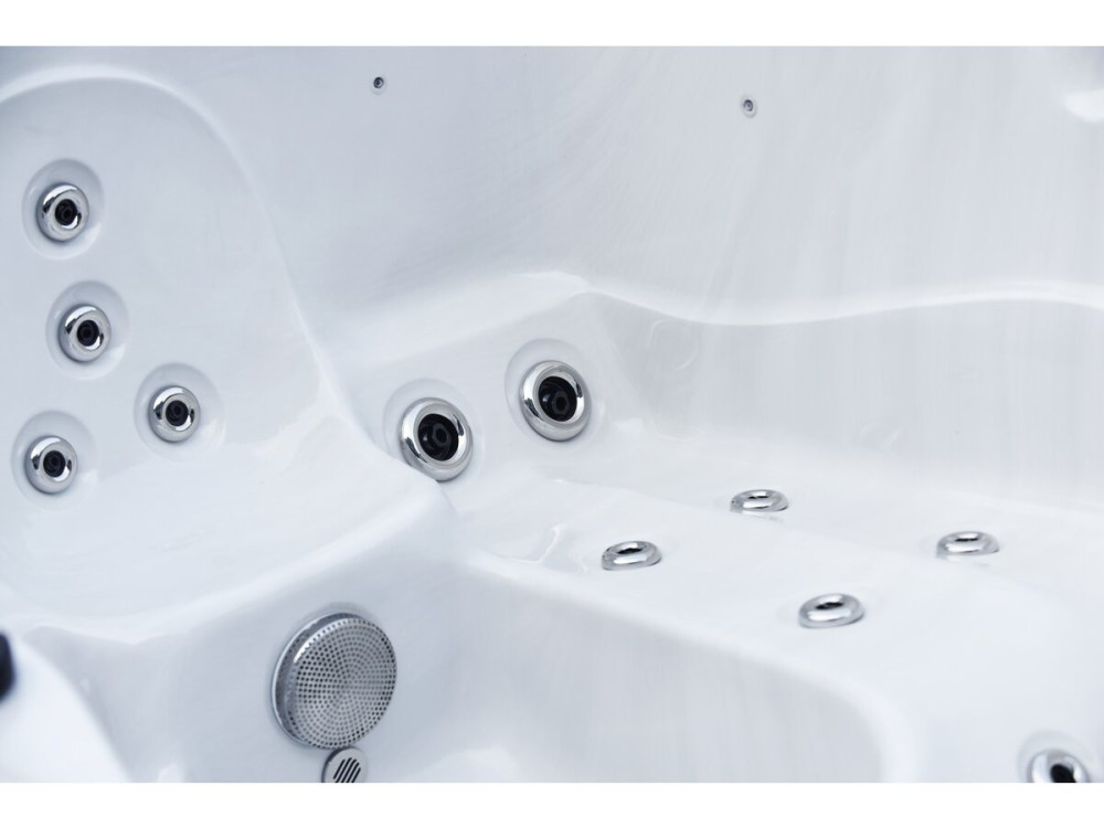 Spa led " Ornella " - 5 places - 2.15 x 2.15 x 0.88 m