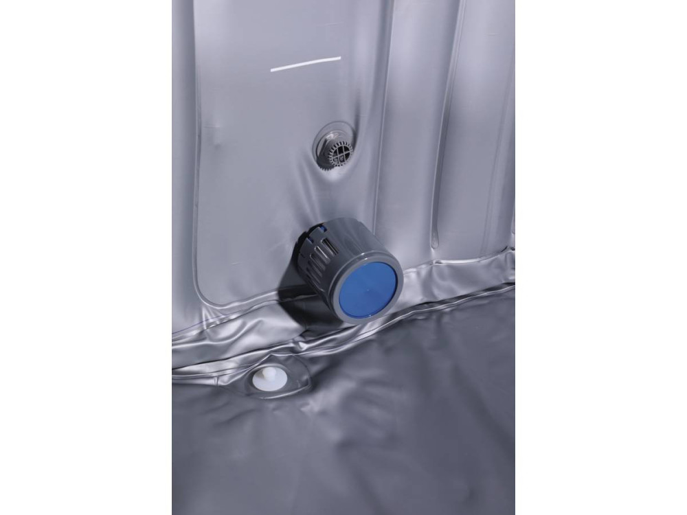 NICE PVC Inflatable Spa - 6 seats - Grey / Black