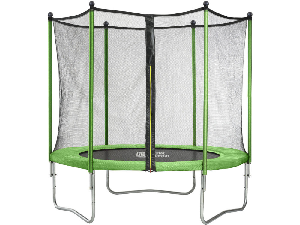 “Yoopi” trampoline – Ø 2.44 m – Green