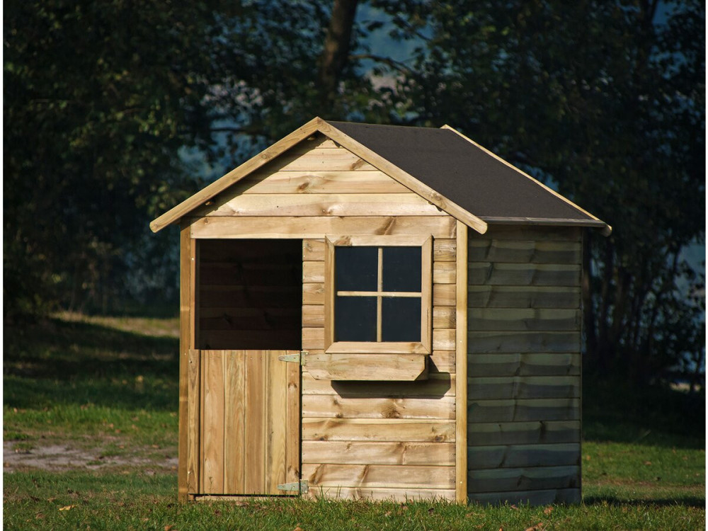 Coccinelle" little house - 126 x 112 x 158 - Wood