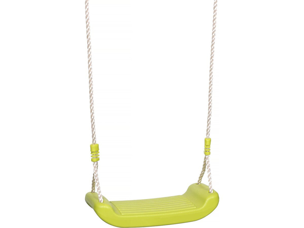Ludo II" metal gantry with slide and 4 apparatus - Green