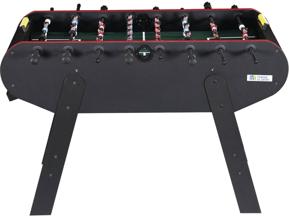 Table football - 140 x 74 x 86 cm - Black