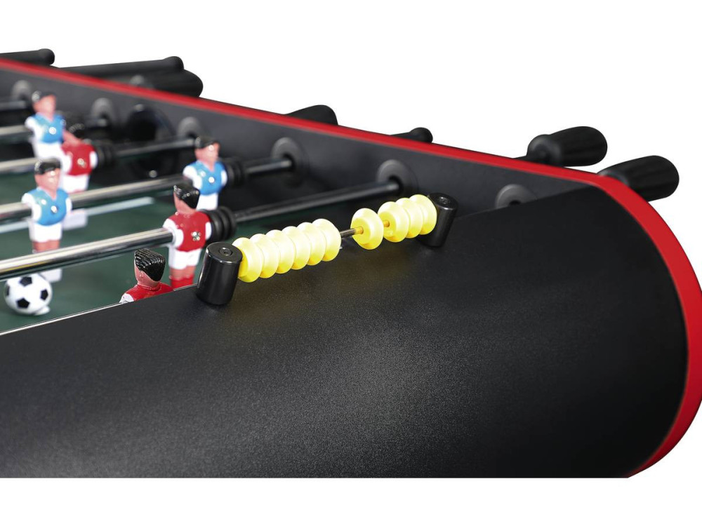 Table football - 140 x 74 x 86 cm - Black