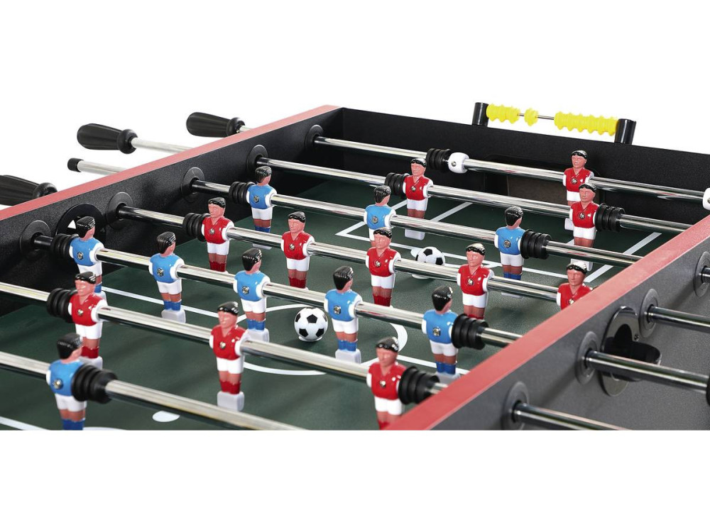 Table football - 140 x 74 x 86 cm - Black