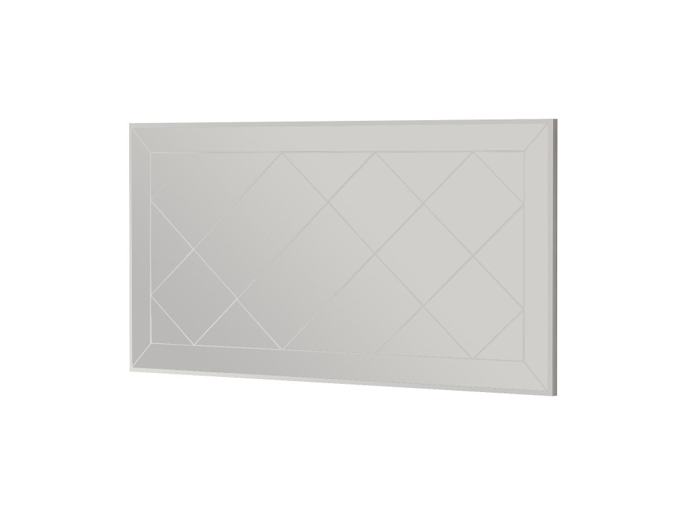 Pauli" wooden mirror - 120 x 60 cm - White