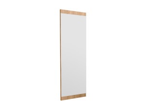 Azus" wooden mirror - 40 x 120 cm - Brown