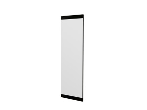 Azus" wooden mirror - 40 x 120 cm - Black
