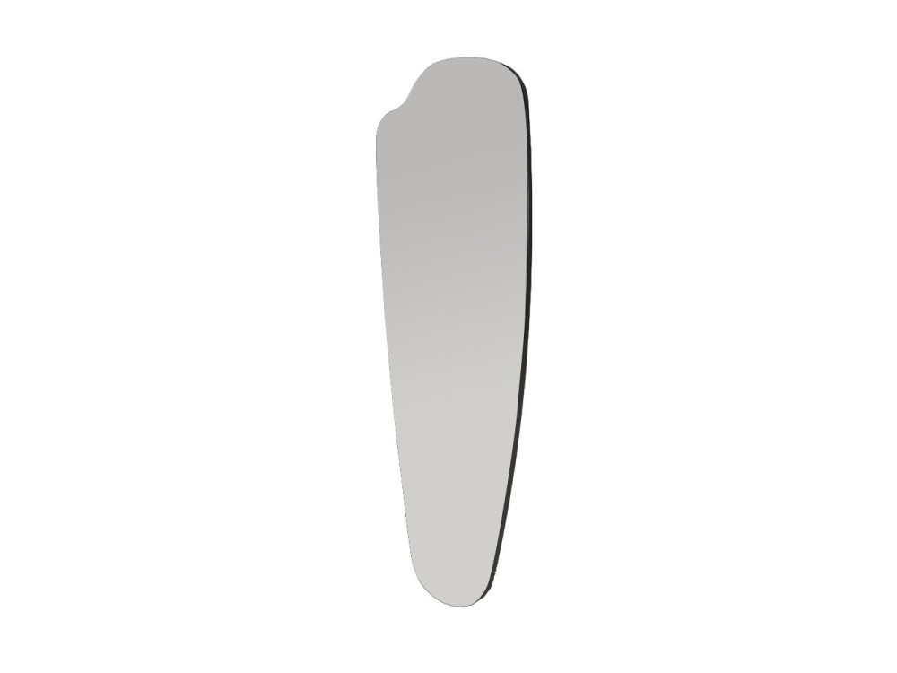 Reos" wooden psyche mirror - 40 x 120 cm - Transparent