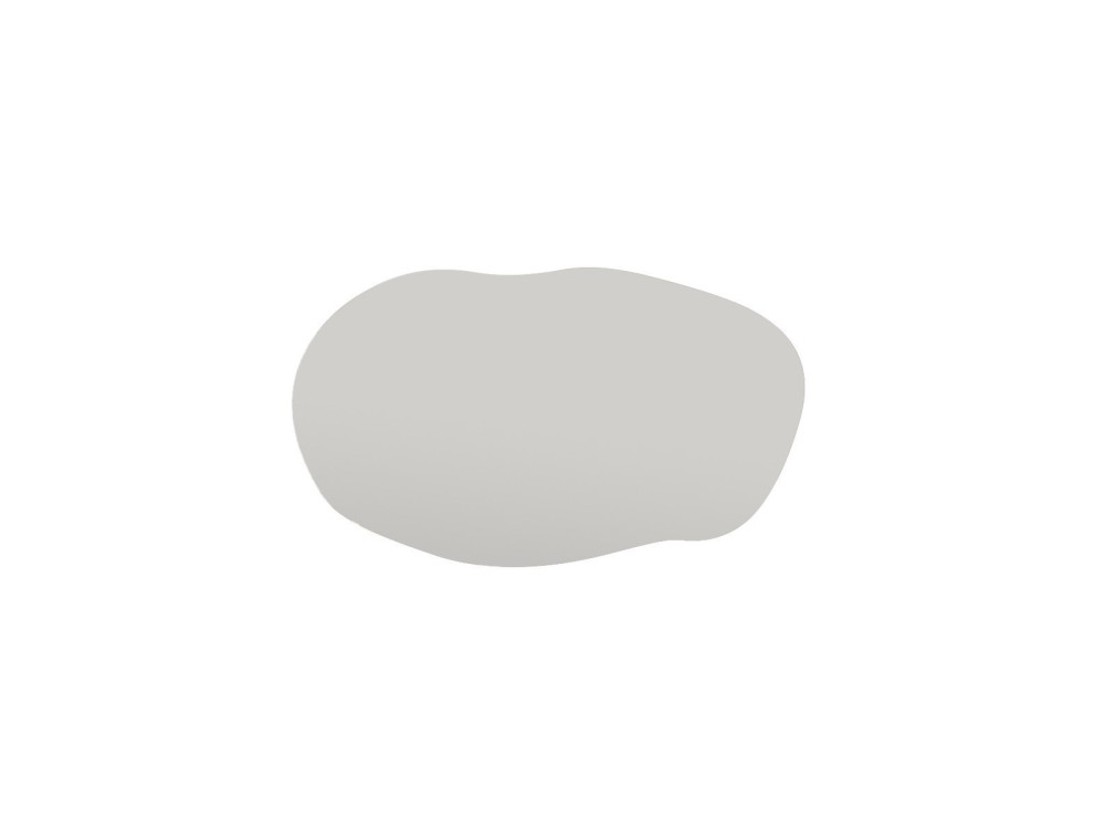 Lossa" wooden mirror - 52 x 89 cm - Black