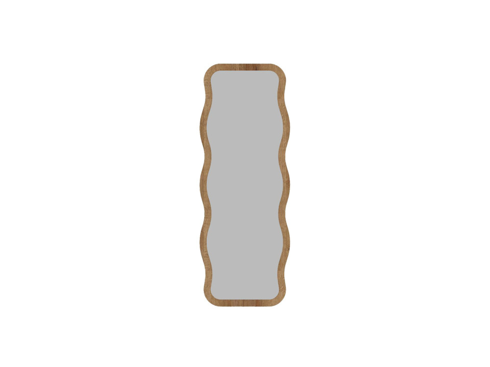 Aror" wooden mirror - 50 x 160 cm - Beige