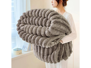 Throw - 1.00 x 1.50 m - Grey