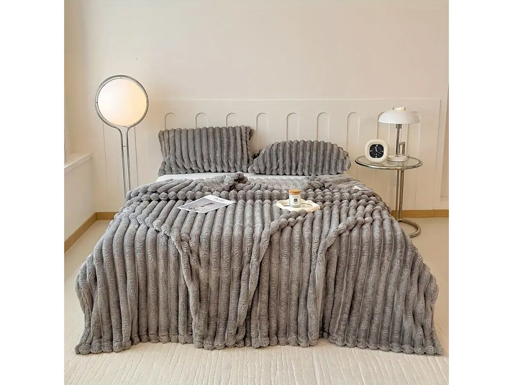 Throw - 1.00 x 1.50 m - Grey
